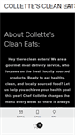 Mobile Screenshot of collettescleaneats.com